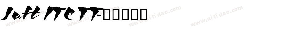 Jaft ITC TT字体转换